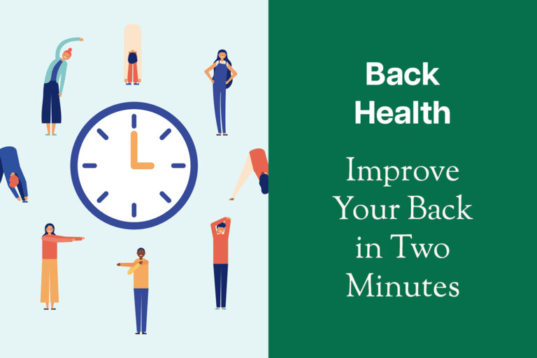 Two Minutes to a Better Back • Copa Chiropractic Wales